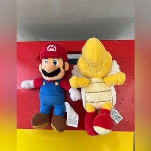 Nintendo Super Mario Plush Lot Mario Plush Stuffed Toy Koopa Bundle